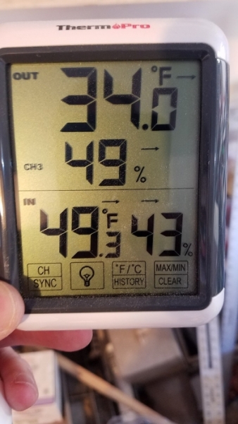 Nov 10 2018 temp